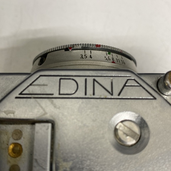 Wirgin Edina Germany Camera 35MM 43MM Len 1:3.5 Vario - Picture 10 of 16